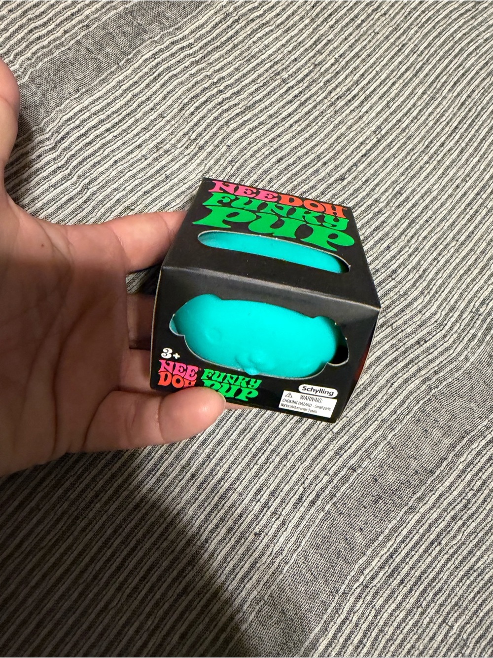Teal needoh funky pup